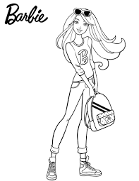 Gambar mewarnai untuk anak tk pdf b warna. Contoh Gambar Buku Mewarnai Barbie Kataucap