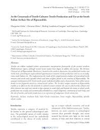 We are sure textile mail will be a useful tool for the individuals,companies,designers related to textile. Pdf At The Crossroads Of Textile Cultures Textile Production And Use At The South Italian Archaic Site Of Ripacandida