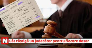 Cat castiga (=venitul) si nu doar salarul ! FluturaÈ™ul De Salariu Al Unui JudecÄƒtor Din NeamÈ› Media Ajunge La 48 Lei Pentru Un Dosar Judecat