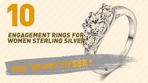 Engagement Rings For Women Sterling Silver Top 10 Collection Uk New Popular 2017new 2019 Black Friday Cyber Monday Women Rings Deals And Updates Start
