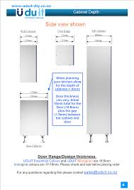 The cabinets vary from 6 to 42 based on the usage of the cabinet. Cabinet Specs Design Solutions Uduit Your Online Diy Kitchen Wardrobe Cabinets Supplier In Nz