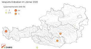 Ich w jetzt in österreich, in linz, steinstraße 2. Erdbeben Im Janner 2020 Zamg