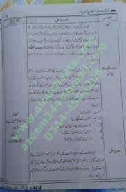 Aiou M Ed B Ed Model Lesson Plans Available