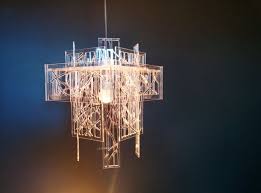 Nouveau A Contemporary Statement Light Shade Perspex Etsy Light Shades Chandelier Shades Statement Lighting