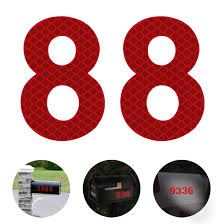 They are ornate and stylish and will accent your mailbox in a way. Reflective Mailbox Numbers 2 3 4 Inch Self Stick Stainless Steel Mailbox Number 1 Street Address Reflective Numbers For Mailbox And Residence Signs Red 2 Pcs Hardware Tools Home Improvement Brilliantpala Org