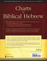 charts of biblical hebrew includes cd rom with over 450 charts