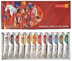 Explore our charming family of green paint colours. Camel Camlin Acrylic Color Box 20ml Tubes 12 Shades Amazon In Office Products