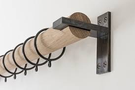 Dovetail Modern Gardinenstangen Aus Holz Gardinenstange Dekor