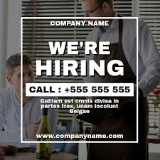 Search the world's information, including webpages, images, videos and more. Hiring Waiter Instagram Post Advertisement Ad Template Postermywall