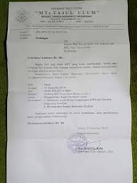 Bagi kalian yang masih bingung mengenai surat resmi. Contoh Undangan Pengambilan Raport Lakaran