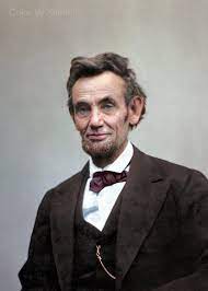 Presidents day coloring page reader. Abraham Lincoln In Color Pics