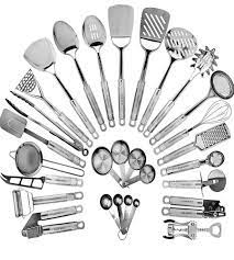 Up to 70% select items · save extra 5% with club o · easy returns Stainless Steel Kitchen Utensil Set 29 Cooking Utensils Nonstick Kitchen Stainless Steel Kitchen Utensils Stainless Steel Utensils Cooking Utensils Set