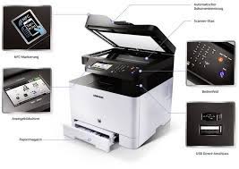 This collection of software includes a complete set of drivers, software, installers, optional software and firmware. Samsung Xpress C1860fw Colour Laser Multifunction Printer A4 Printer Scanner Copier Fax Lan Wi Fi Nfc Adf Conrad Com