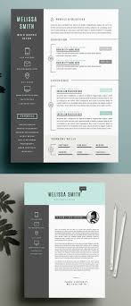 The competition between candidates is too high nowadays. 50 Best Resume Templates For 2018 Design Graphic Design Junction