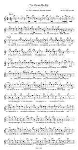 You Raise Me Up So I Can Stand On Mountains Lyrics Hymns And Praise Choruses And A Few Fun Secular Songs Bagpipe Music Song Notes Sheet Music