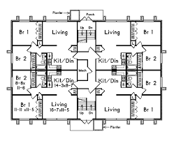 The house has 5 apartments, 5 bathrooms, 7 bedrooms, 5 front rooms, and various terraces, alcoves, and smaller rooms. Multi House Plan First Floor Plans House Plans 60251