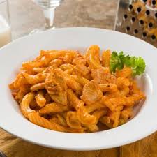 Chicken Cavatappi With Creamy Tomato Vodka Sauce Recipe Spicy Recipes Indian Food Recipes Easy Pasta Dinner