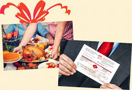 Turkey Ham Gift Certificates Vouchers And Turkey Ham Gift Checks Holiday Gift Check Program