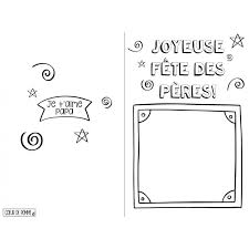Pour imprimer les coloriages suivez les étapes suivante: Carte De Fete Des Peres A Colorier