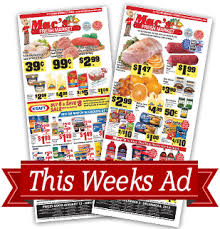 Click here to view the weekly ad items in french or select a different postal code. Mac S Fresh Market Freshest Meat Produce Around