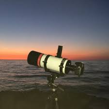 Image result for international space station through telescope