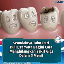 Anda boleh tuamkan uncang the hitam pada gigi dan gusi yang bengkak untuk kelegaan sebelum mendapat rawatan. 5 Cara Menghilangkan Sakit Gigi Dalam Hoki Shop Taiwan Facebook
