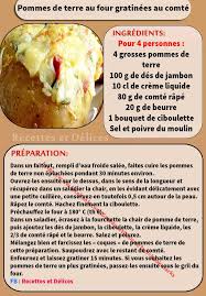 Pommes De Terre Au Four Gratinees Au Comte Recettes De Cuisine Pomme De Terre Au Four Cuisine Facile