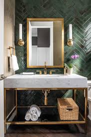 Consider an angular headboard or bed frame to bring in the clean lines of a modern look, while pillows on the bed or a sitting sofa. 75 Beautiful Transitional Powder Room Pictures Ideas July 2021 Houzz