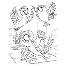 Online coloring pages disney coloring pages animal coloring pages coloring book pages printable coloring pages coloring pages for kids coloring. Top 15 Rio Movie Coloring Pages For Your Little Ones