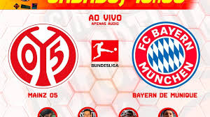 Fsv mainz 05 bayern münchen esultado ao vivo (e transmissão online) começa no dia 24 de abr de 2021 as 13:30 horário utc em germany, mainz, opel arena como parte do bundesliga, germany. Bundesliga Mainz 05 X Bayern De Munique Ao Vivo Radio Sintonia Esportiva S P Youtube