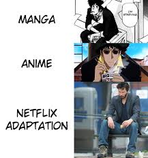 The official twitter account for the legendary anime series cowboy bebop, streaming on @funimation. Heard Netflix Picked Up Bebop Cowboybebop