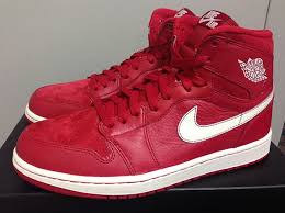 Air Jordan 1 Retro High Og Gym Red Sample On Ebay Sneakernews Com Jordan 1 Retro High Air Jordans Fresh Shoes