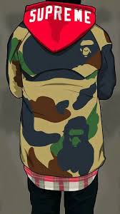 Do you want to supreme wallpaper? Bape X Supreme Suoreme Bky 576x1024 Download Hd Wallpaper Wallpapertip