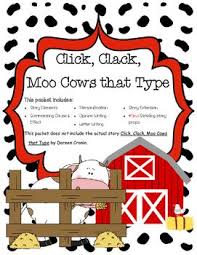 Click Clack Moo Cows That Type Curious Kids Children S Picture Books Cow