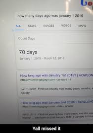 194 days have passed since the first day of the year. How Many Days Ago Was January 1 2019 Count Days How Long Ago Was January 1st 2019 I Howlon Https Howlongagogo Com January 1 Yall Missed It Yall Missed It