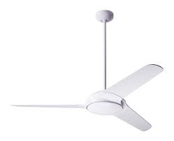 Portage bay hugger 52″ white west hill ceiling fan. Flow Ceiling Fan By Modern Fan Co Flo Gw 52 Wh Nl 001