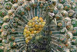 Reincarnated Rubbish' by Creative recycling artist Val Hunt