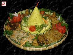 Indonesian Food Nasi Tumpeng Nasi