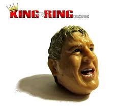 WWE DUSTY RHODES Wrestling Figure HEAD Jakks Custom Fodder Classic  Superstar WCW