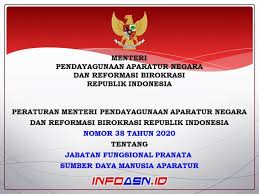 Portal layanan informasi pengadaan barang & jasa seluruh indonesia, memuat informasi pengadaan barang/jasa pemerintah secara nasional yang dikelola firma km & partners Permenpan Rb Nomor 38 Tahun 2020 Tentang Jabatan Fungsional Pranata Sumber Daya Manusia Aparatur