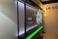 ال‌جی از اولین تلویزیون OLED شفاف بی‌سیم جهان پرده برداشت - ایسنا