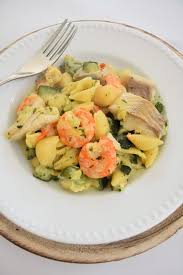 Pates Aux Crevettes Lieu Noir Et Courgette Recette Cookeo Recette En 2020 Cookeo Recette Pates Crevettes Plats Complet