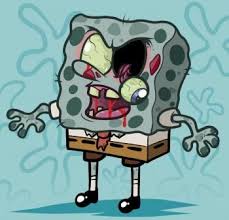 How To Draw Zombie Spongebob Zombie Spongebob Step By Step Zombies Monsters Free Online Drawing Tutorial Spongebob Drawings Zombie Cartoon Guided Drawing