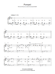 Maybe you would like to learn more about one of these? Pompeii Sheet Music Bastille Easy Piano