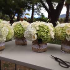 Green And White Centerpieces Hydrangea Centerpiece Green Hydrangea Centerpieces White Hydrangea Centerpieces
