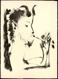 Pan Vallauris 10 March 1948 Ink Wash On Zinc C Succession Picasso 2014 Pablo Picasso