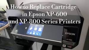 All drivers available for download have been scanned by antivirus program. How To Replace Ink Cartridge On Epson Xp 600 Xp 800 Xp 610 Xp 810 Xp 630 Xp 830 Xp 520 Youtube