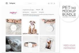 Circle Pet Tag Psd Mockup Bundle In 2020 Pet Tags Psd Mockup Psd