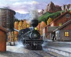 Mountain Express 1000 Piece Jigsaw Puzzle In 2021 Model Trains Train Jigsaw Puzzles
