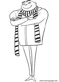 Animated films are still fun entertainment that can make the heart happy and forget stress for a moment. Despicable Me 3 2017 Gru Coloring Pages Printable